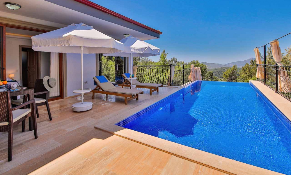 out door pool and terrace